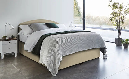 Verdin Apple Ottoman in small double