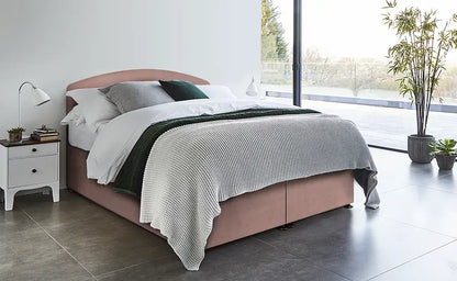 Verdin Apple Ottoman in small double