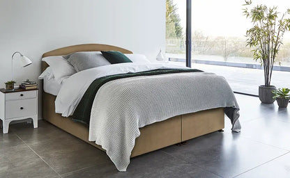 Verdin Apple Ottoman in double