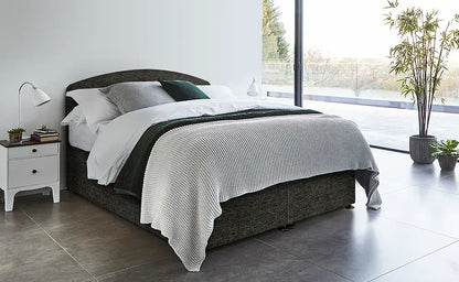 Verdin Apple Ottoman in king